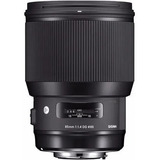 Lente Sigma 85mm F/1.4 Dg Hsm Art P/ Nikon C/ Recibo