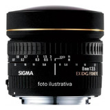 Lente Sigma 8mm Fisheye