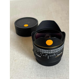 Lente Sigma Canon Ef 15mm 2 8 Fisheye Olho De Peixe Full