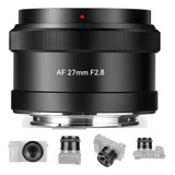 Lente Sony 27mm F2