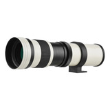 Lente Telefoto F 8