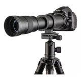 Lente Teleobjetiva Jintu 420 800mm Zoom Canon F 8 3