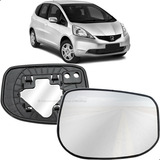 Lente Vidro Base Espelho Retrovisor Honda Fit 2009 A 2014