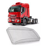 Lente Vidro Farol Principal Compatível Com Iveco Stralis
