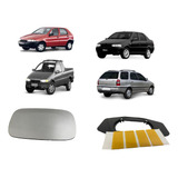 Lente Vidro Retrovisor Base Fiat Palio 1996 97 98 99 2000