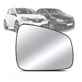 Lente Vidro Retrovisor Direito Sandero 2015 2022 Original