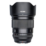 Lente Viltrox 75mm F 1 2 Para Sony Apsc Cor Preto Tipo De Montagem Sony E Mount