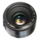 Lente Yongnuo 50mm F1 8 F 1 8 Canon 52mm Montagem Canon Ef s