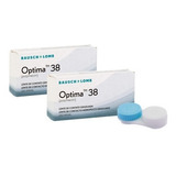 Lentes De Contato Anual Optima 38 O Par Brinde Exclusivo