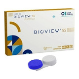 Lentes De Contato Bioview 55 Asférica   Graus Baixos E Altos