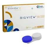 Lentes De Contato Bioview Asférica Hidrogel Rápida Grau Esférico 5 00 Hipermetropia