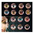 Lentes De Contato Cosplay Halloween Luminous Fun + Estojo