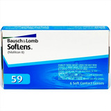 Lentes De Contato Soflens 59 Mensal 3 Pares Grau Esférico 0 75 Hipermetropia