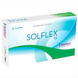 Lentes De Contato Solflex Cl Grau Esférico 1 50 Miopia