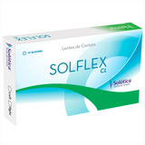 Lentes De Contato Solflex Cl Grau Esférico 3 00 Miopia
