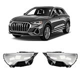 Lentes De Farol Audi Q3 2020 2021 2022 Original Tampa De Substituição Do Farol