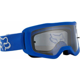 Lentes De Óculos Fox Racing Main Motocross Enduro Cuatri Rzr Lens Color Clear Frame Color Blue