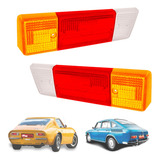 Lentes Lanterna Traseira Vw Variant Tl 69 72 Puma Gte Par