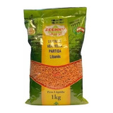 Lentilha Libanesa Vermelha Descascada Partida Zeenny 1kg