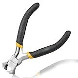 LEONTOOL Alicate De Corte Final Ferramenta De Remoção De Unhas De 11 Cm Extrator De Unhas Extrator De Grampo Alicate De Corte Nivelado Cortadores De Fio Para Artesanato Alicate De Pinça Aparar