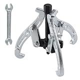 LEONTOOL Ferramenta De Remoção De Engrenagem De 3 Mandíbulas Para Engrenagens Deslizantes Removedor De 3 Garras Ajustável Para Remoção De Rolamento Engrenagens Polia E Volante Kit De Remoção