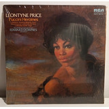 Leontyne Price Puccini Heroines Vinil Lp Imp Lacrado Opera