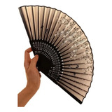 Leque De Madeira Estilo Oriental Japonês For Com Borboleta