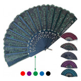 Leque Japones Oriental Múltiplas Cores
