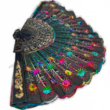 Leque Japones Oriental Múltiplas Cores