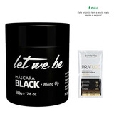 Let Me Be Máscara Matizadora Black Blond Up 500g