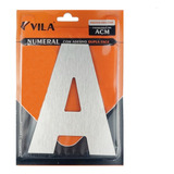Letra Residencial Acm Com Adesivo Dupla Face Resistente Vila