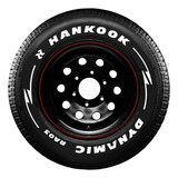 Letras Brancas De Pneu Para Opala Hankook Dynamic Ra03