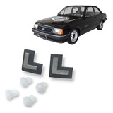 Letras L Emblema Chevette 93 Duas Letras E 4 Buchas Usados 