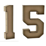 Letras Mr Anos Letra Caixa Grande Mdf 100cm Altura Decoração