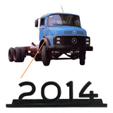 Letreiro Emblema Caminhão Mercedes Benz 2014 Original