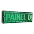 Letreiro Led Digital Verde Painel Externo De 110x20