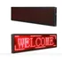 Letreiro Led Digital Vermelho Painel Externo De 110x20