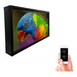 Letreiro Luminoso Painel Led 70x20cm P5 Imagem Wi Fi Totem