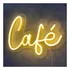 Letreiro Neon Café Ziro 33x22cm Led Personalizado 12v