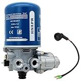 LEVANLIGHT Secador De Ar R955205 Compatível Com Meritor Wabco System Saver Série 1200 Filtro De Ar Fresco De Cabine Interior 12V Para Peterbilt Substitui 4324130010 TR955205