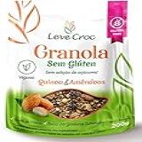 Leve Crock Granola Sem Gluten Sem Adição Açúcar Quinoa E Amêndoas 200G