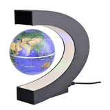 Levitação Magnética Globo Flutuante Led Mapa D