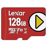 Lexar PLAY 128 GB MicroSDXC UHS-I-Card- Até 150 MB-s De Leitura- Compatível Com Nintendo-Switch- Dispositivos Portáteis Para Jogos- Smartphones E Tablets -LMSPLAY128G-BNNNU-