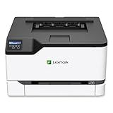 Lexmark Impressora A Laser CS331dw Cor 26 Ppm Mono 26 Ppm Cor Impressão De 600 Dpi Impressão Dupla Automática LAN Sem Fio Branco Cinza Médio 40N9020 