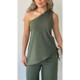 Lf Blusa Nula Manga