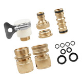 LG Conector Rápido De Latão Para Torneira De Água De Jardim