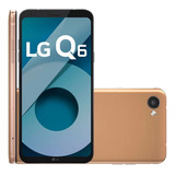 LG Q6 32gb 2 Chip Bat 2900mah 5 5 Dourado Excelente