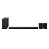 LG SoundBar S95TR 810W RMS Dolby Atmos 9 1 5 Canais 810W RMS Caixas De Som Traseiras AI Room Calibration Pro DTS X AI Sound Pro Wow Sinergy Sem Fios Conexões Múltiplas