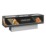 Lha Expositor P Congelados Gesv 290rpr Preta Vidro Reto