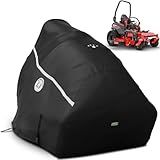LI LIBZAKI Capa Para Cortador De Grama Zero Turn Tecido Impermeável 420D De Grau Marítimo Ajuste Universal Para John Deer Cub Cadet Zero Turn Up To 152 4 Cm Deck De Cortador De Grama Dimensões 